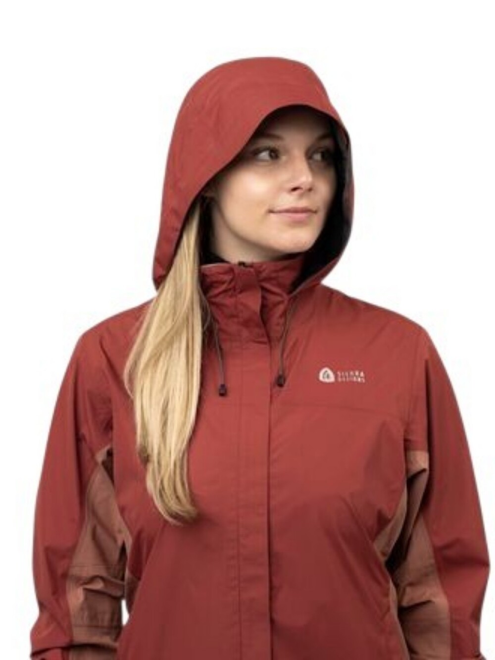 ⚡️4/$20 Women's Rust Waterproof Hooded Jacket Sierra Designs XL